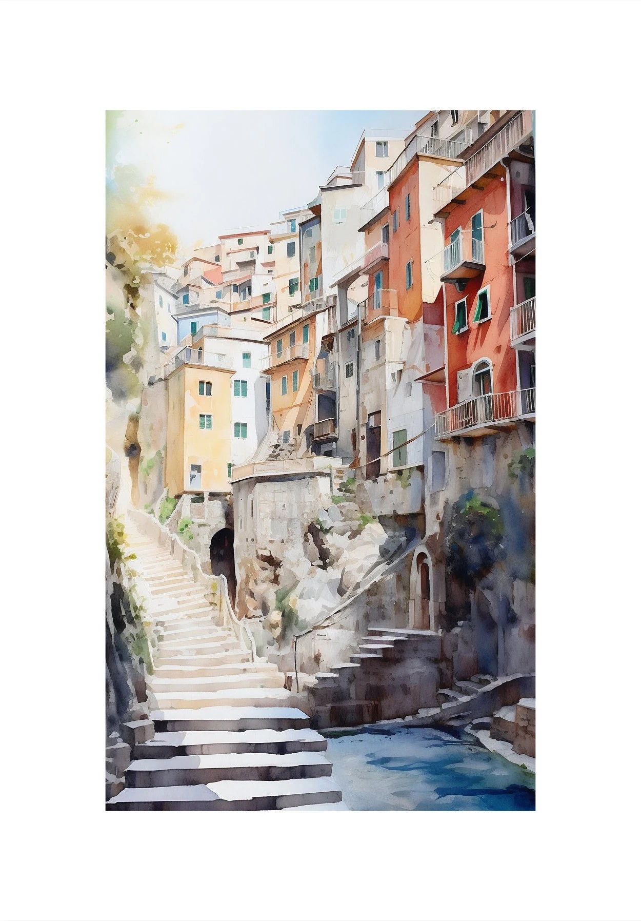 Aquarell Landscape Paintings