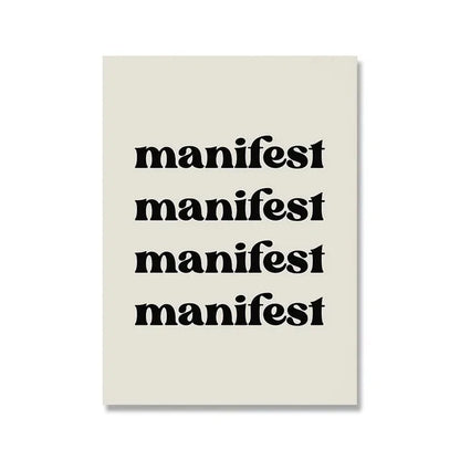 Quote "Manifestation"