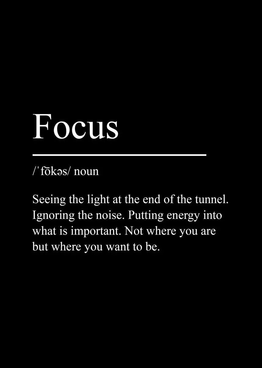 Quote "Focus"