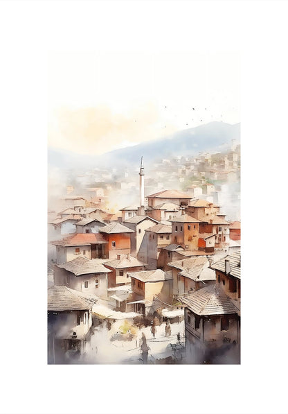 Aquarell Landscape Paintings