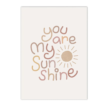 Quote "Your are my Sunshine"