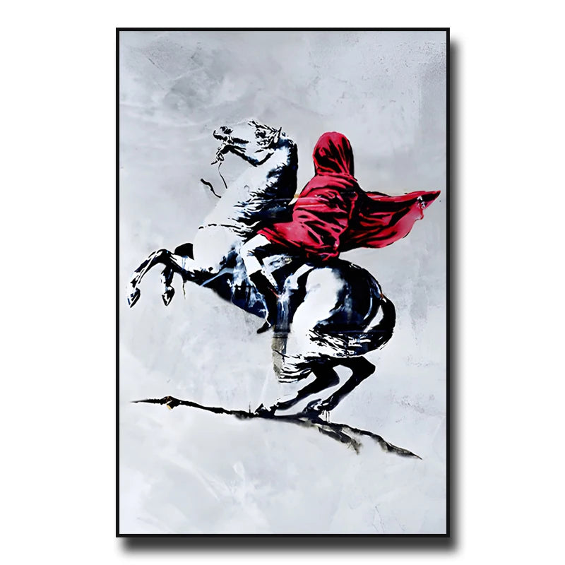 Street Art "Red Rider"